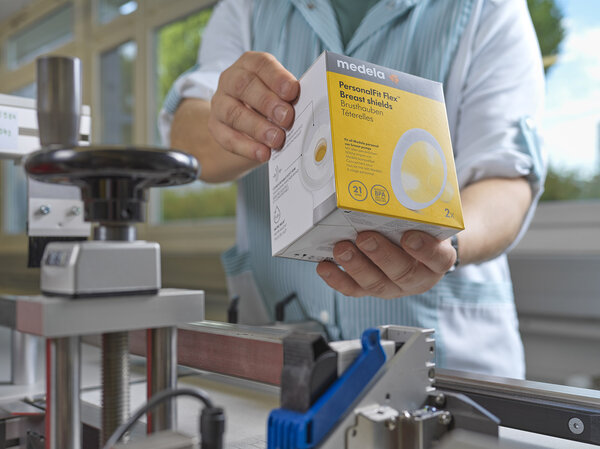 Zusammenarbeit mit Medela Wie ein Gütesiegel